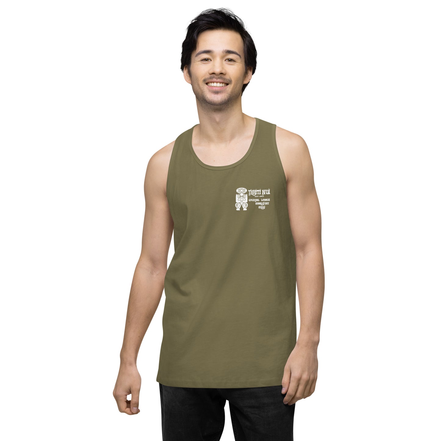 Men’s Tank Top - Tahiti Nui White Logo