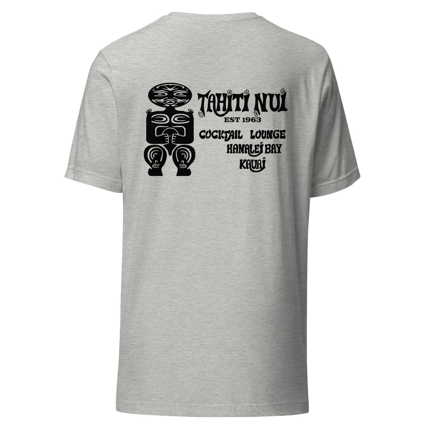 Unisex t-shirt - black Tahiti Nui logo