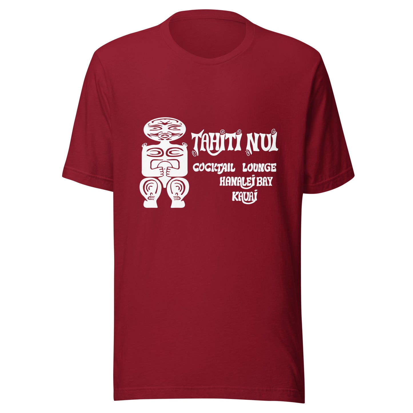 Unisex t-shirt - white Tahiti Nui logo