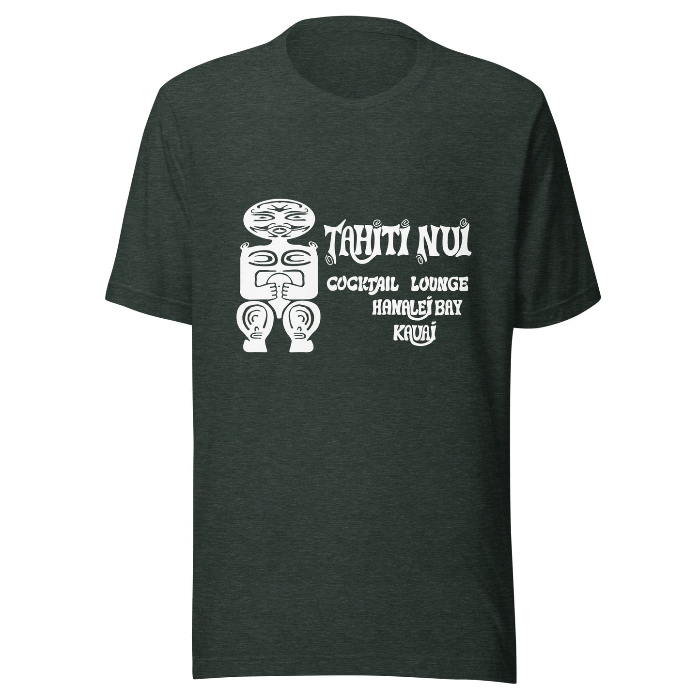 Unisex t-shirt - white Tahiti Nui logo