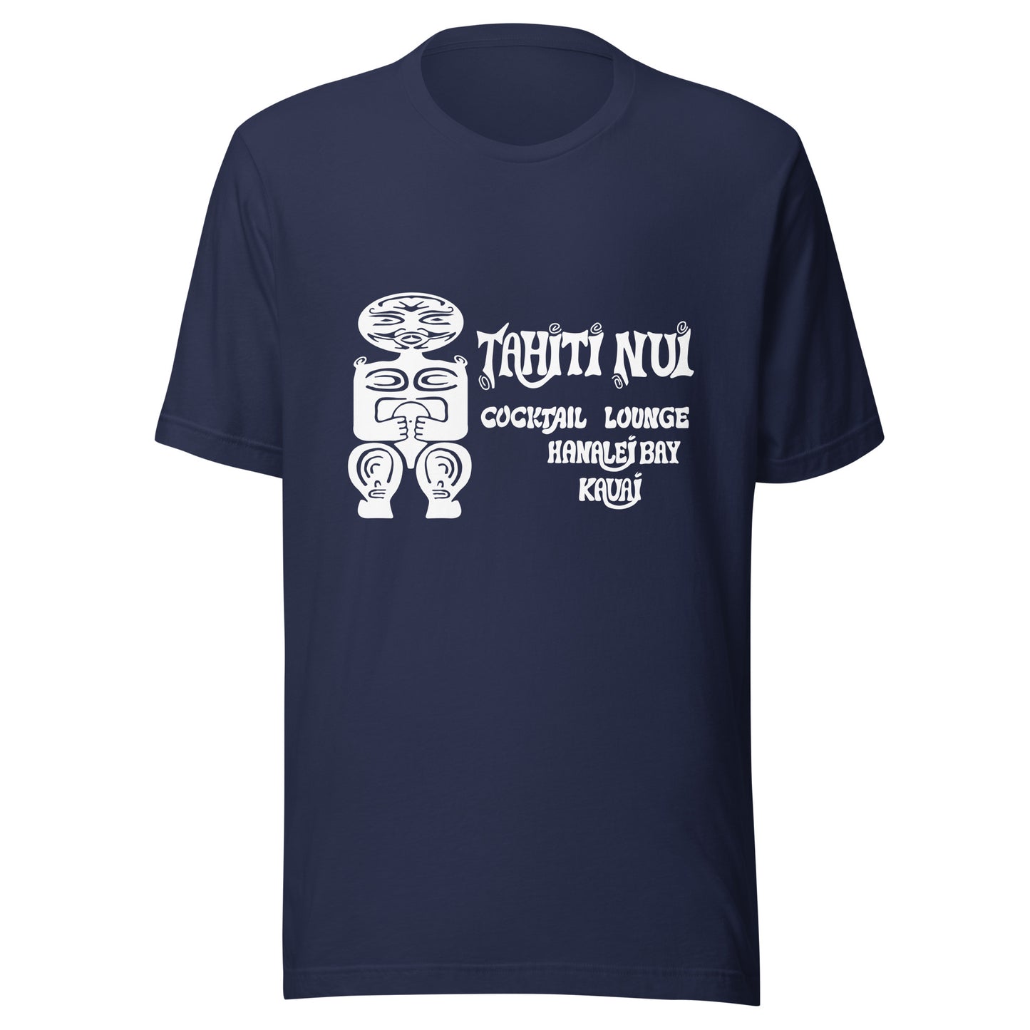 Unisex t-shirt - white Tahiti Nui logo
