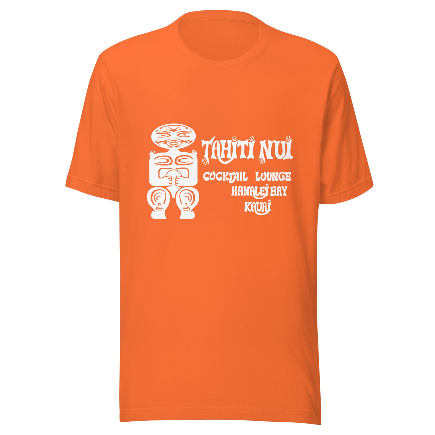 Unisex t-shirt - white Tahiti Nui logo