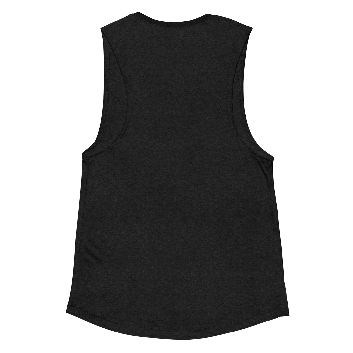 Ladies’ Muscle Tank - White Tahiti Nui Logo