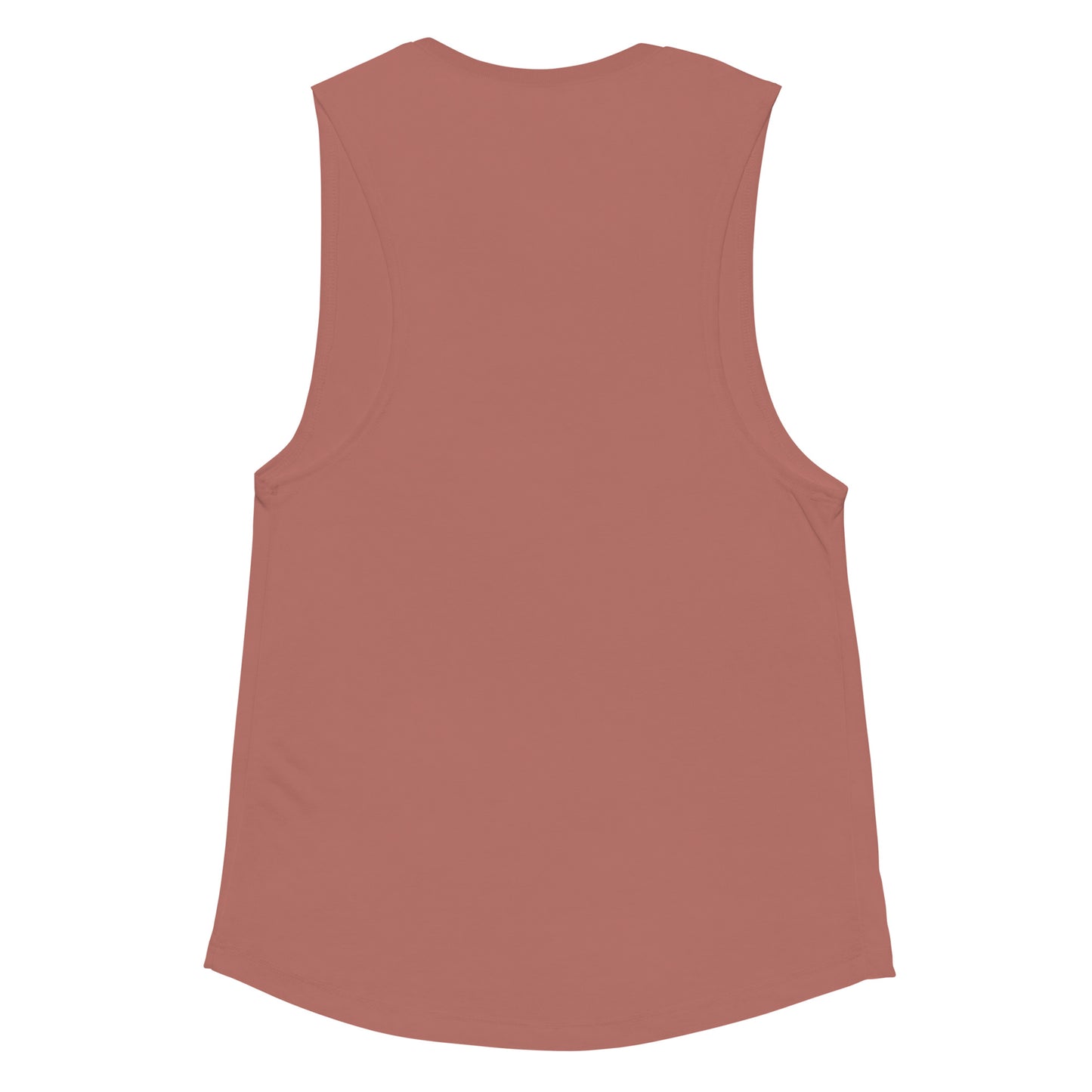 Ladies’ Muscle Tank - White Tahiti Nui Logo