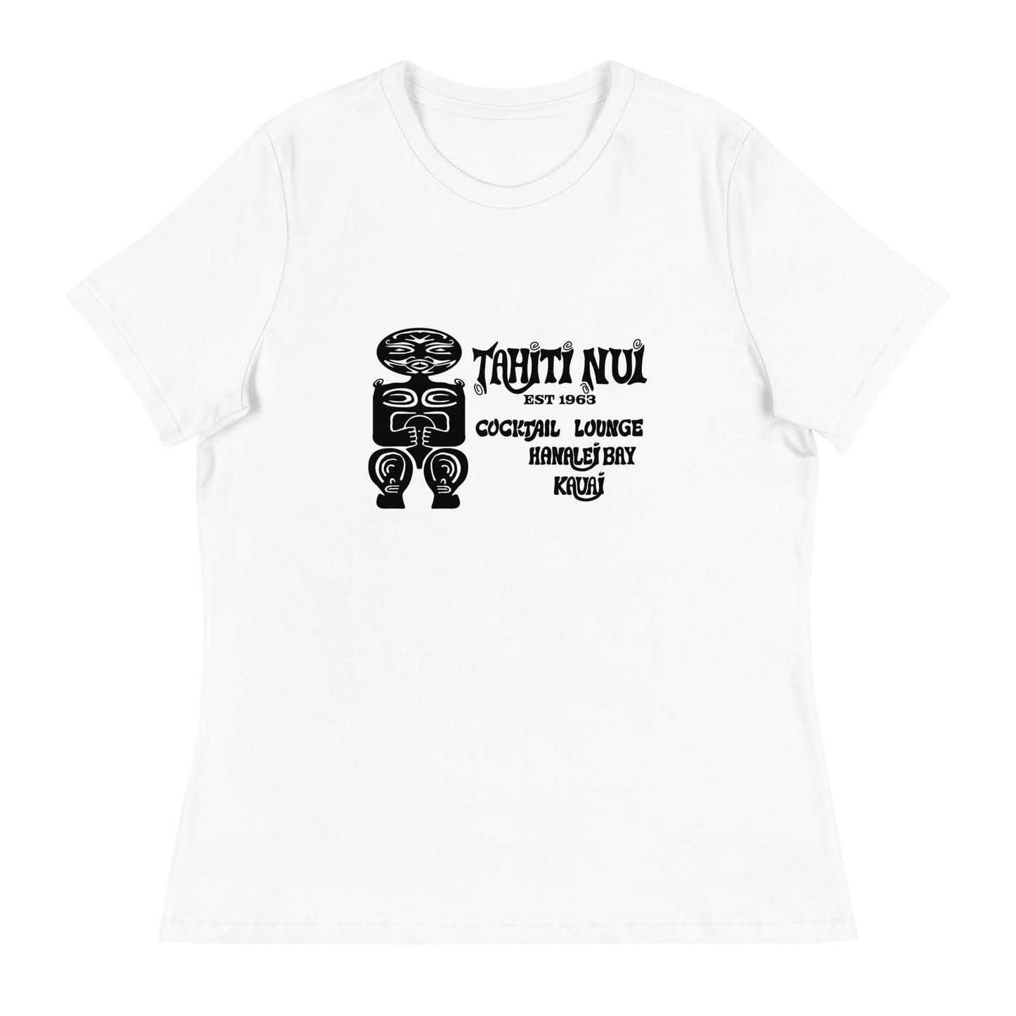 Women's Relaxed T-Shirt - Classic Tahiti Nui Logo (Other Colors Available)