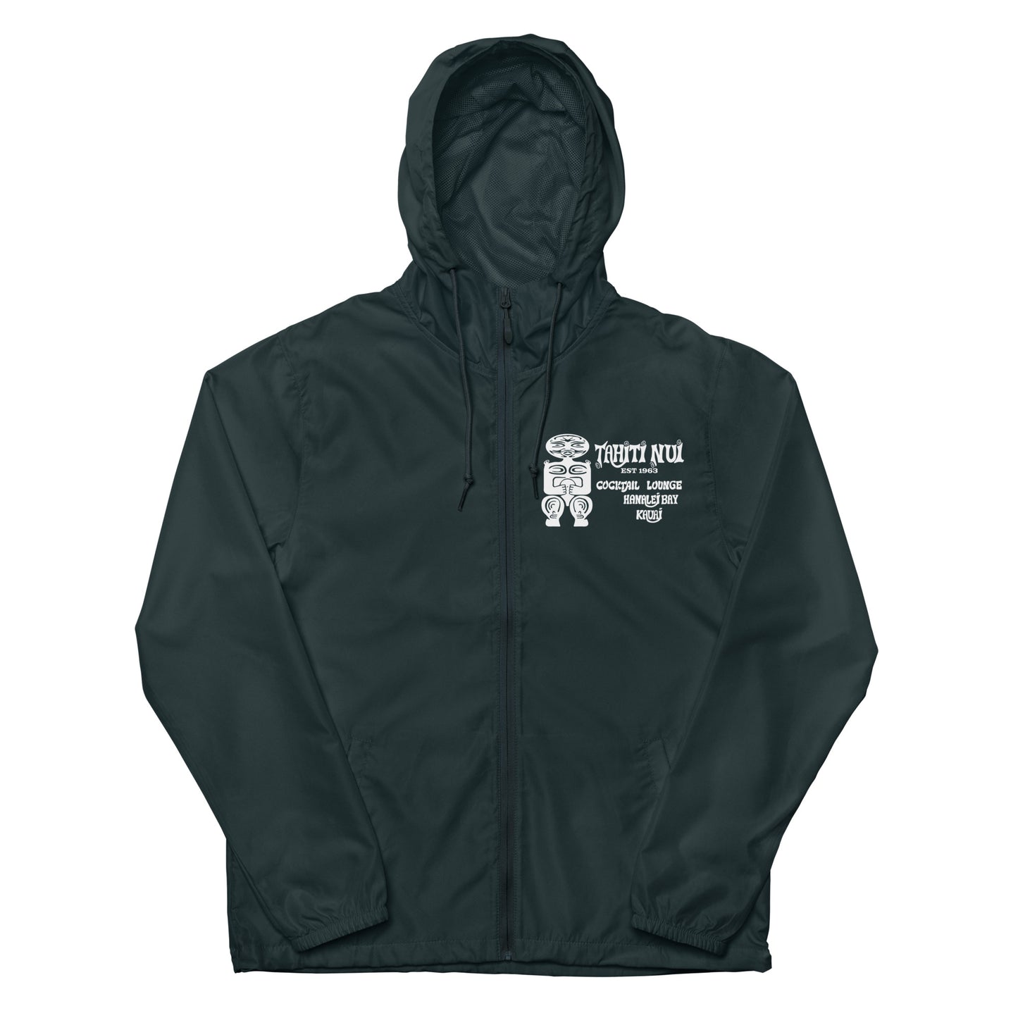 100% Chance of Mai Tais Unisex Lightweight Zip Up Windbreaker (Other Colors Available)
