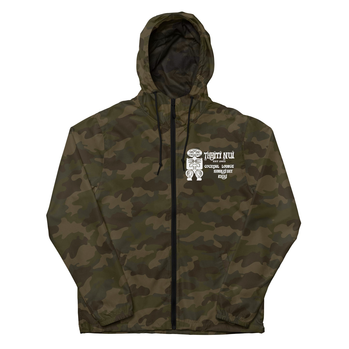 100% Chance of Mai Tais Unisex Lightweight Zip Up Windbreaker (Other Colors Available)