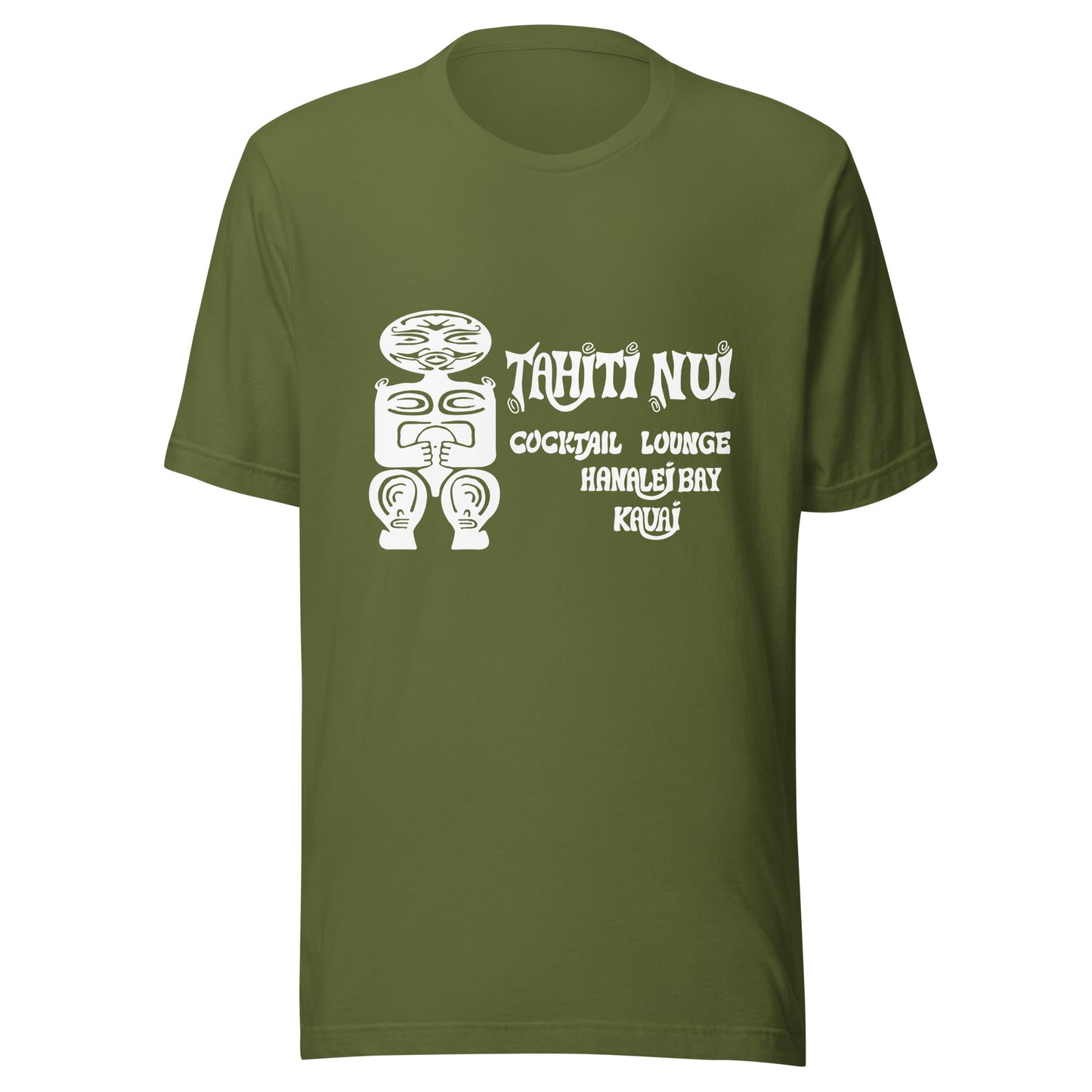 Unisex t-shirt - white Tahiti Nui logo