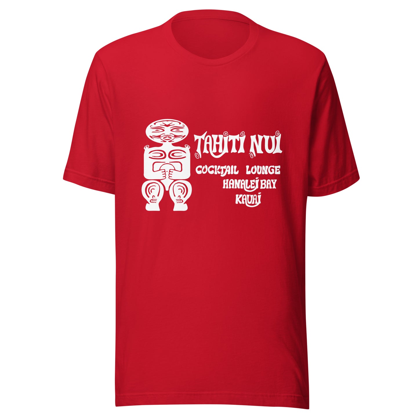 Unisex t-shirt - white Tahiti Nui logo